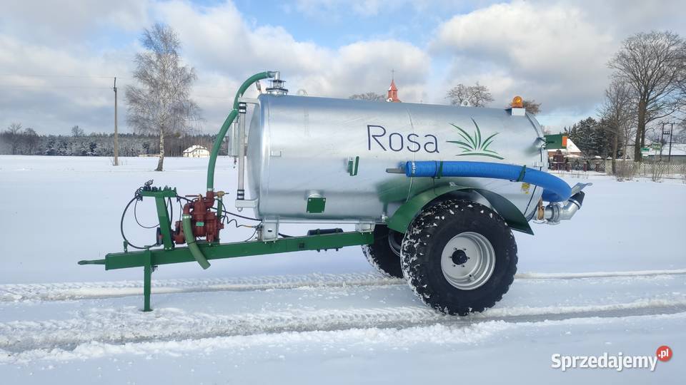 Wóz asenizacyjny 5000 litrów ROSA beczkowóz nieuszkodzony Goliaty