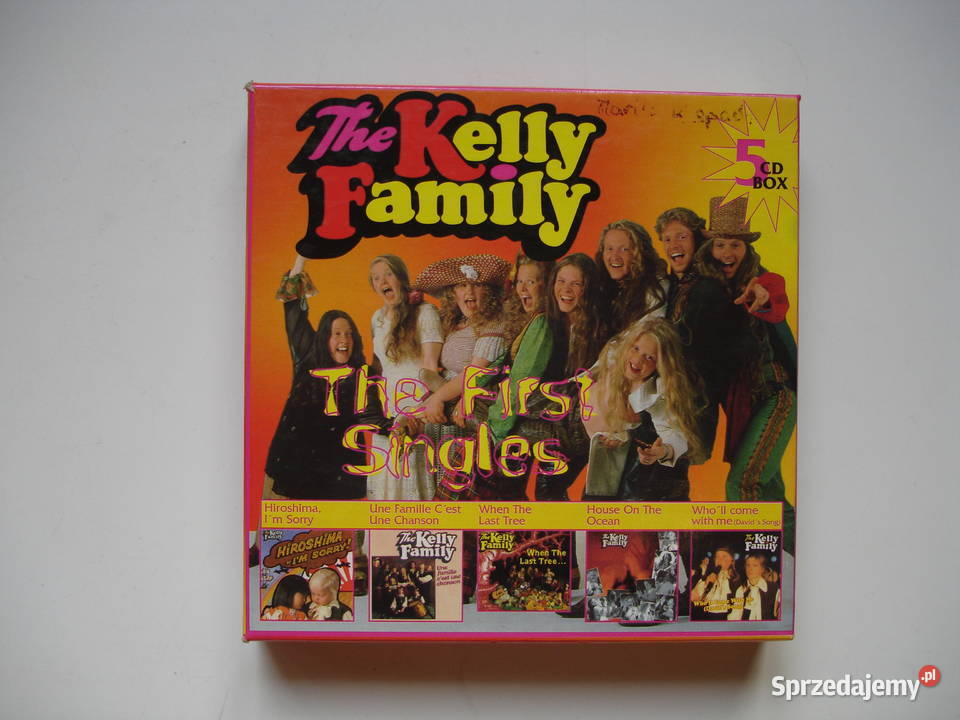 THE KELLY FAMILYThe First Singles 5CDBOX Zielona Góra