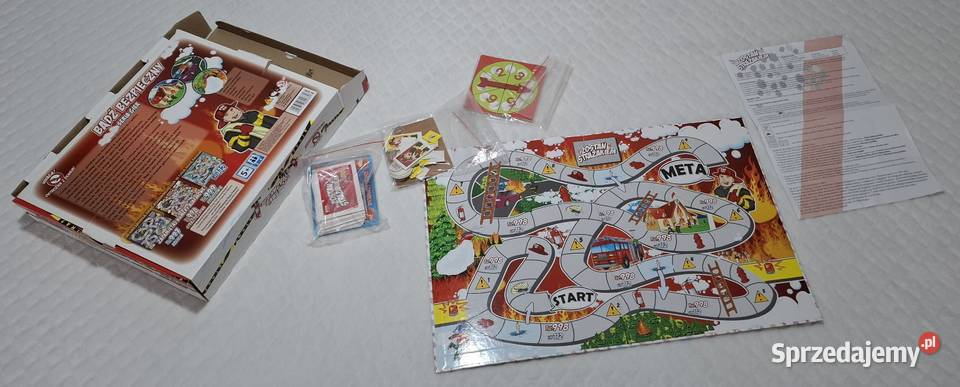 Zostań Strażakiem gra planszowa FAN Zabawka sprzedam