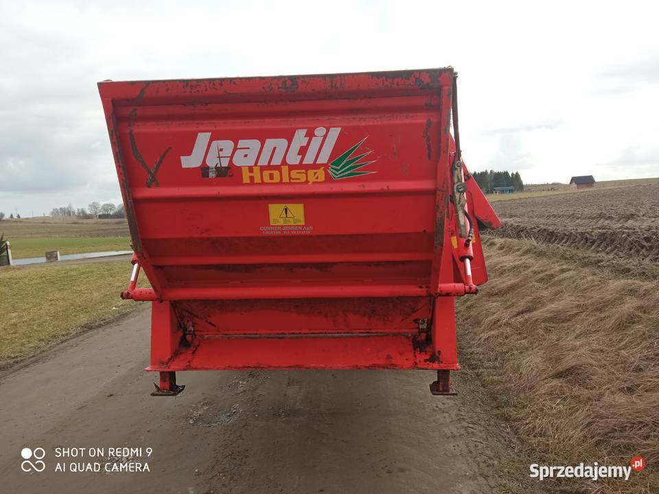 Ścielarka do słomy jeantil kverneland