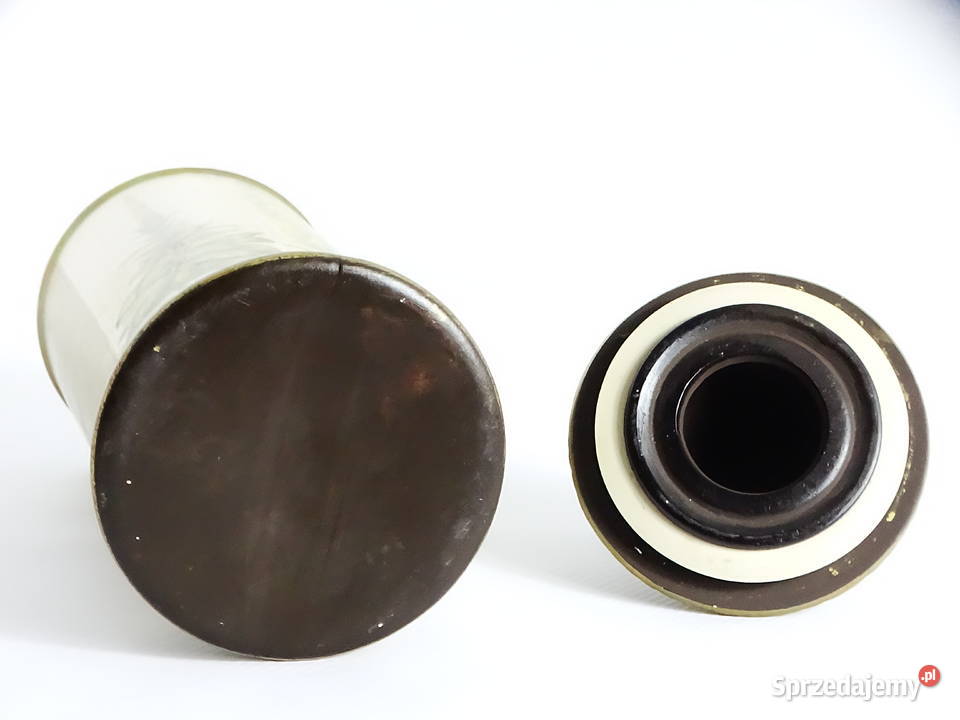 Zabytkowy pojemnik aptekarski z ilustracją lubelskie Biłgoraj sprzedam