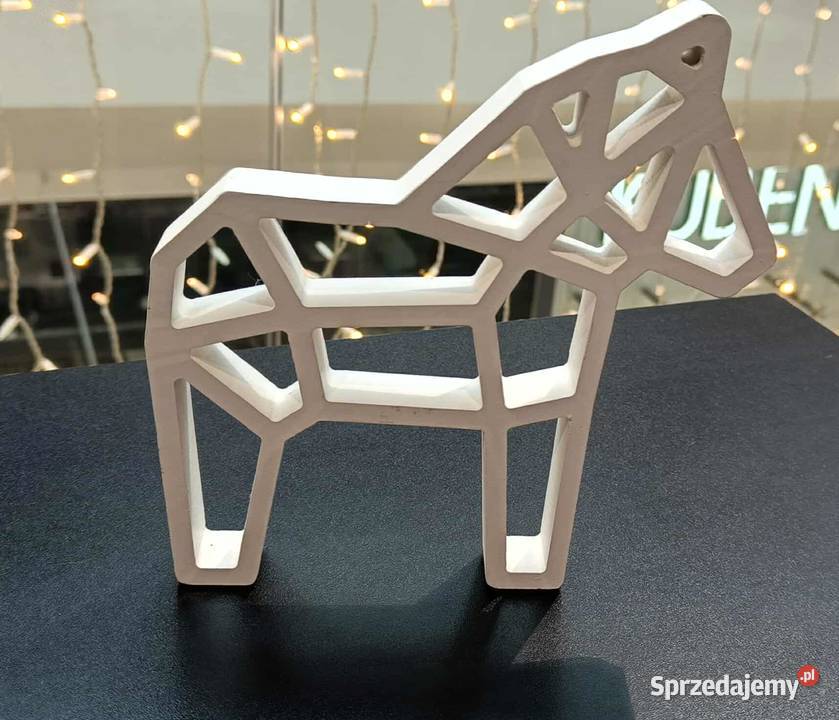 Dekoracja drewniany ażurowy konik Warszawa sprzedam