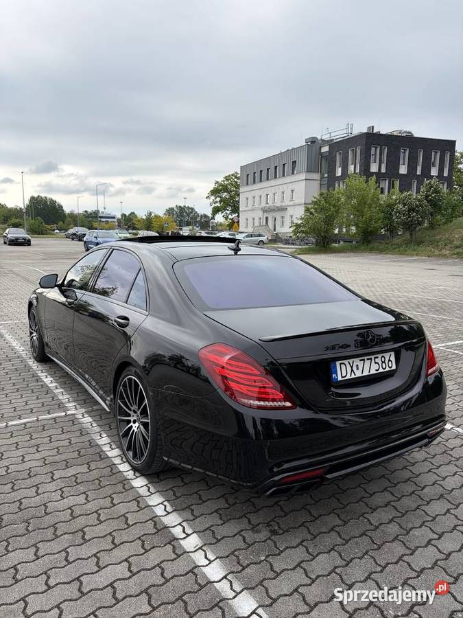 Mercedes S350D long pakiet AMG full wersja 4 Wrocław