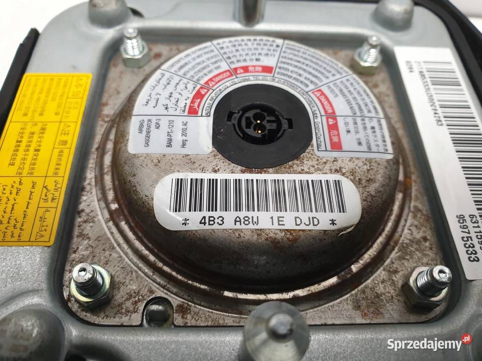 Chevrolet Spark III PODUSZKA POWIETRZNA KIEROWCY Poduszki powietrzne Rudka