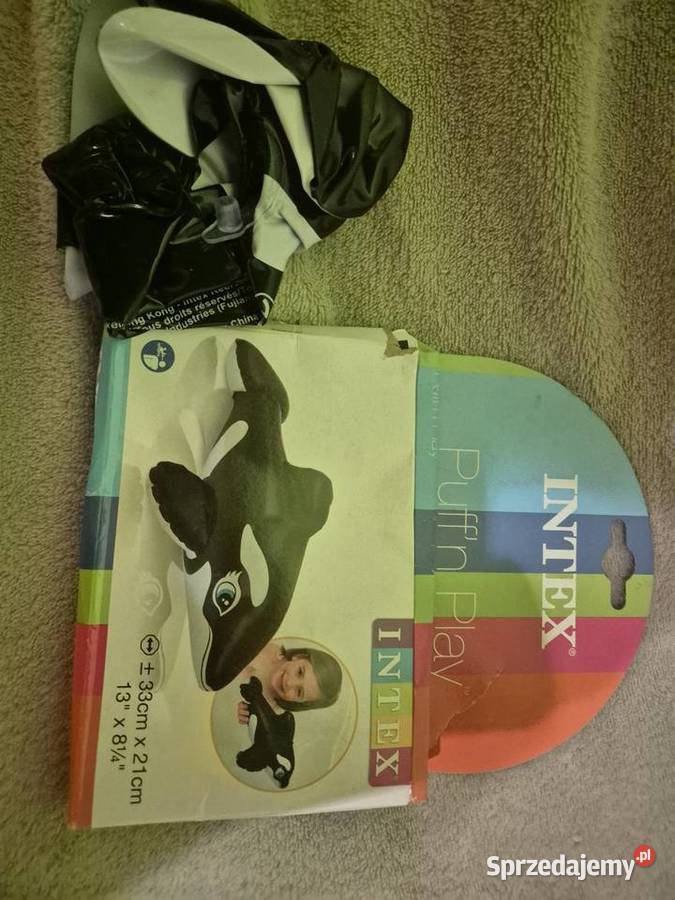 Dmuchana orka dzieci do pływania Sporty wodne Piaseczno sprzedam