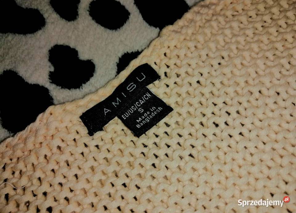 YORKER grubszy sweter Oversize luźniejszy Bez wzoru wielkopolskie Leszno