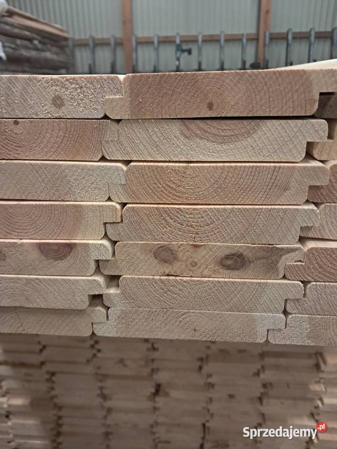 Deska na zakladke sosnowa elewacyjna Grodziec