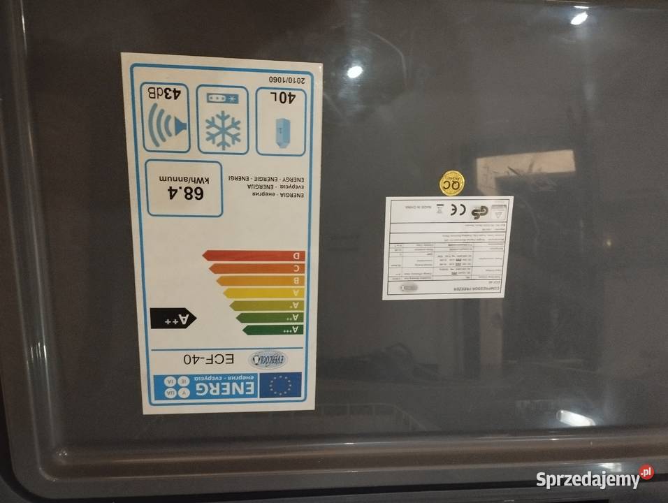 Zamrażarka lodówka kompresorowa Evercool 35l 5l Pionki