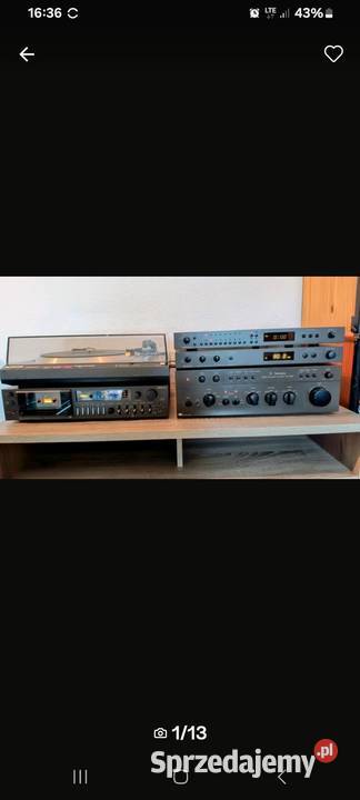 Technics zestaw Wzmacniacze i pokrewne Paszkówka sprzedam