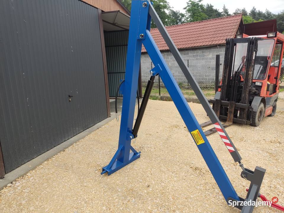 Solidny Ładowacz hydrauliczny bel balotów siano wielkopolskie