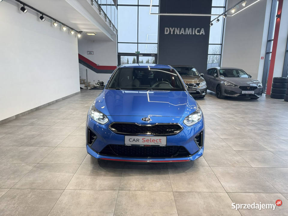 Kia Ceed VAT 23 GT 16TGDI 204 DCT 2019 r salon I tempomat Myślenice