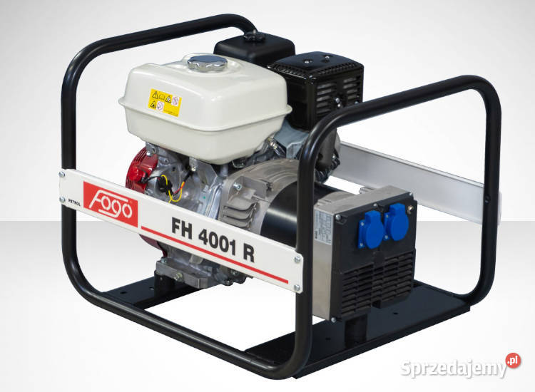 Agregat Fogo FH4001R Silnik Honda stabilizacja Brzeg