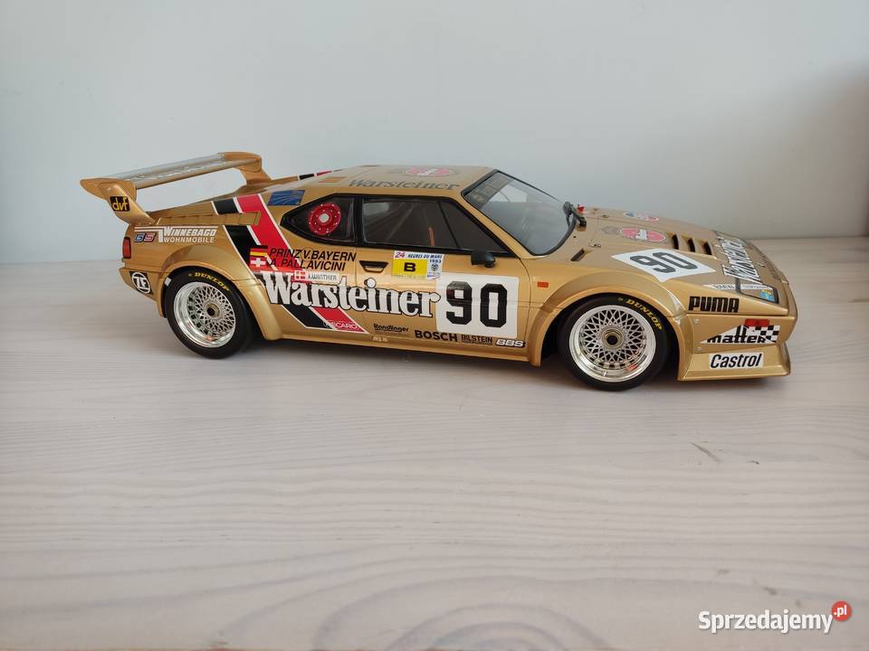 Model samochodu 112 BMW M1 GRB Le Mans 1983 Modelarstwo Kolekcje Głuchołazy