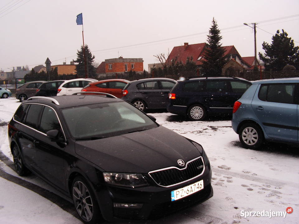 Skoda Octavia 20 TDI 2016 r sprowadzony Września