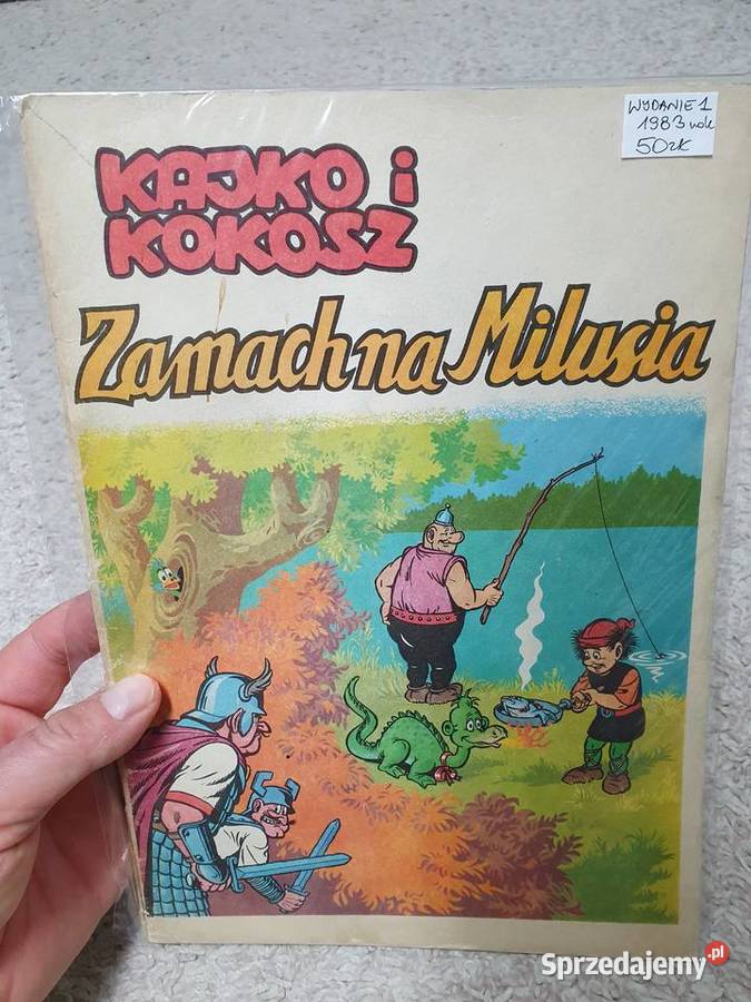 Kajko i Kokosz Zamach na Milusia wydanie 1 1983 Gdynia sprzedam