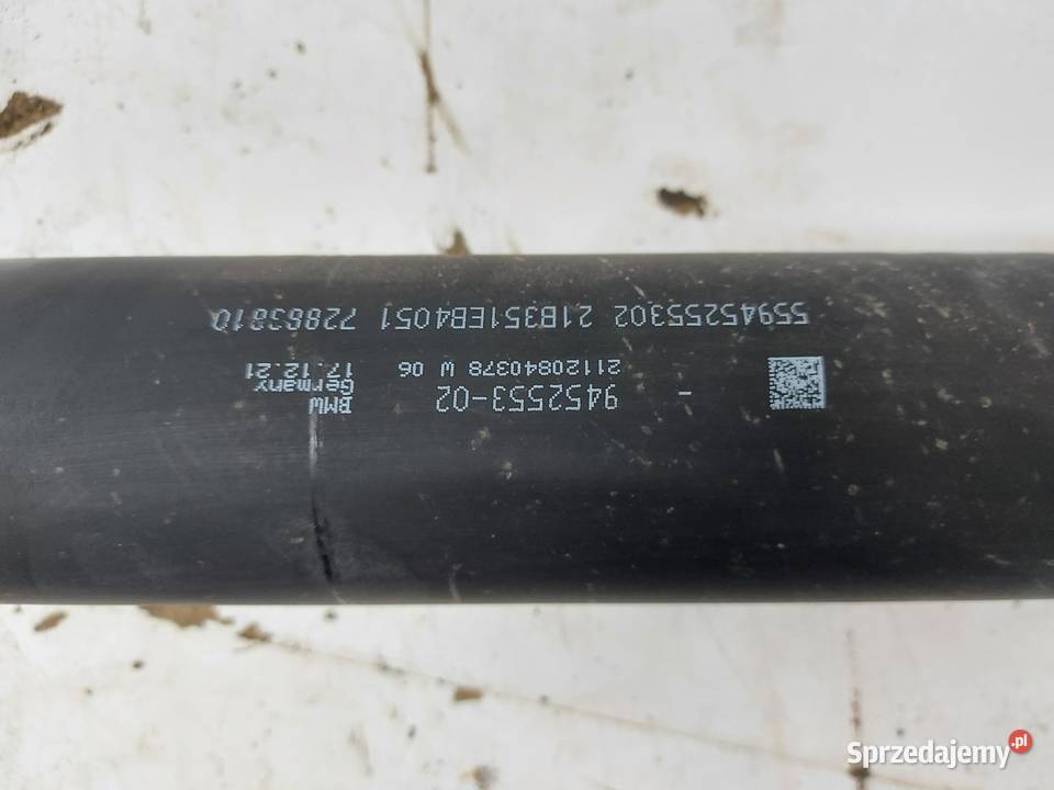 BMW G21 G20 Kombi 330e wał napędowy pędny 20e