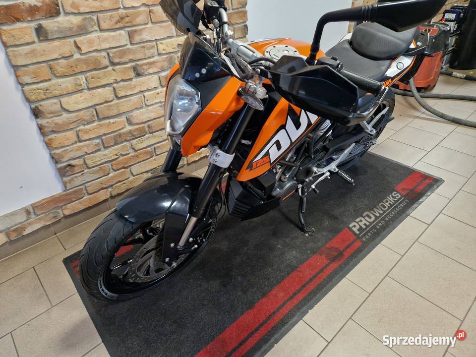 KTM DUKE 125 ABS przebieg 25177 2013r nieuszkodzony Kórnik