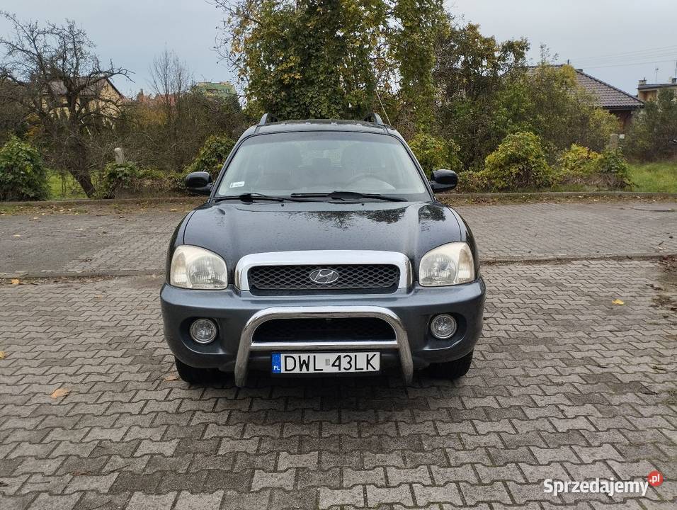 Hyundai Santa fe 20 LPG 4x4 dolnośląskie Wołów sprzedam