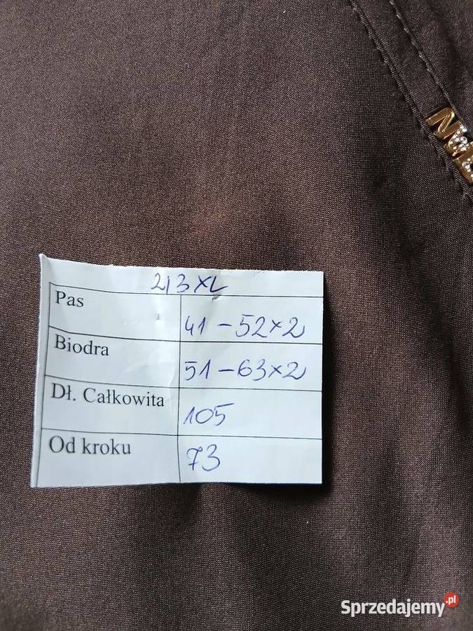 Eleganckie spodnie klasyczne 23xl Legnica