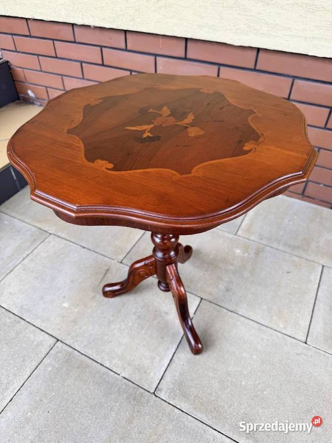 Stolik kawowy włoski stylowy intarsja ława stół Garwolin sprzedam