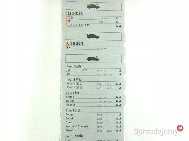 6426AV PIÓRA WYCIERACZKI CITROEN AUDI BMW FORD