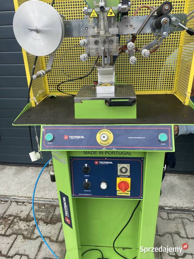 Tecmacal Stemplowarka logowarka złociarka sprzedam