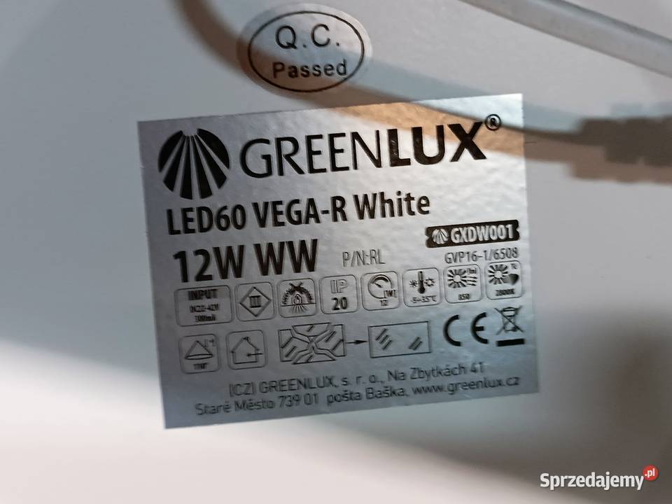 Lampy Ledowe do zabudowy 3 sztuki Piekary Śląskie