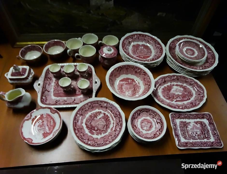 Zestaw porcelany Masons Vista Angielska ceramika Biłgoraj