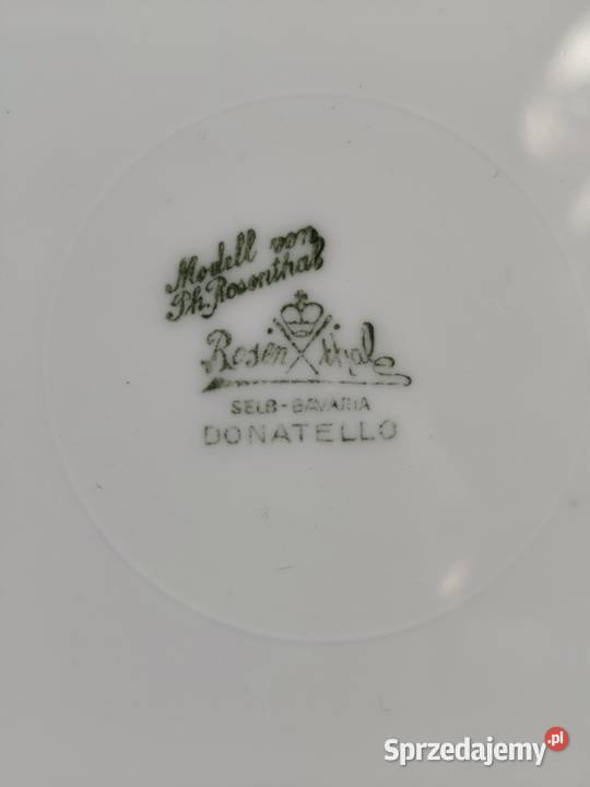 Patera Rosenthal Donatello Złocona Poddębice