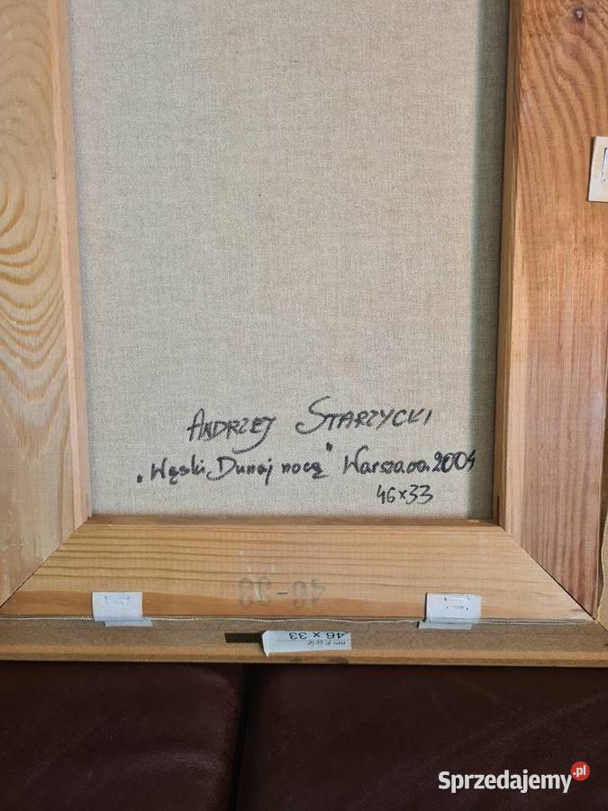 Sprzedam obrazy Andrzeja Starzyckiego Malarstwo Warszawa