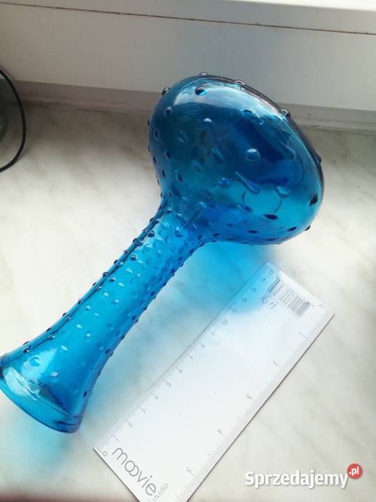 Turkusowy wazon z łezkami Choszczno