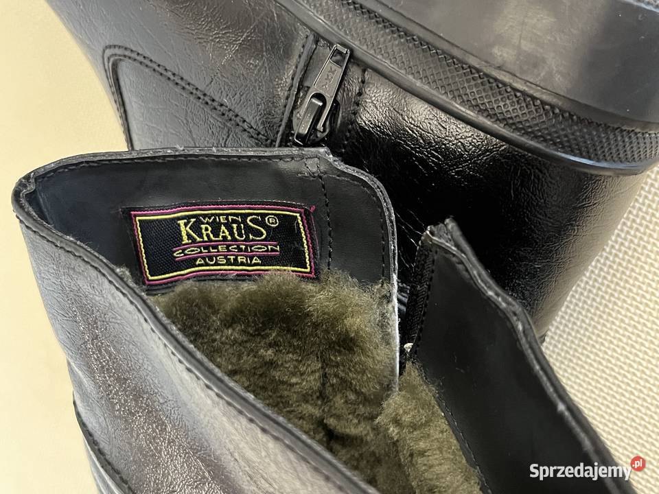Wien kraus collection austria skórzane buty Jastrzębie-Zdrój