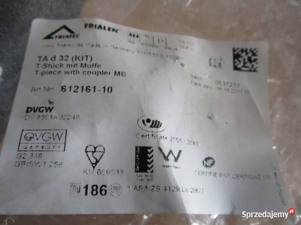 Mufa elektrooporowa trójnik elektrooporowy Mogilno