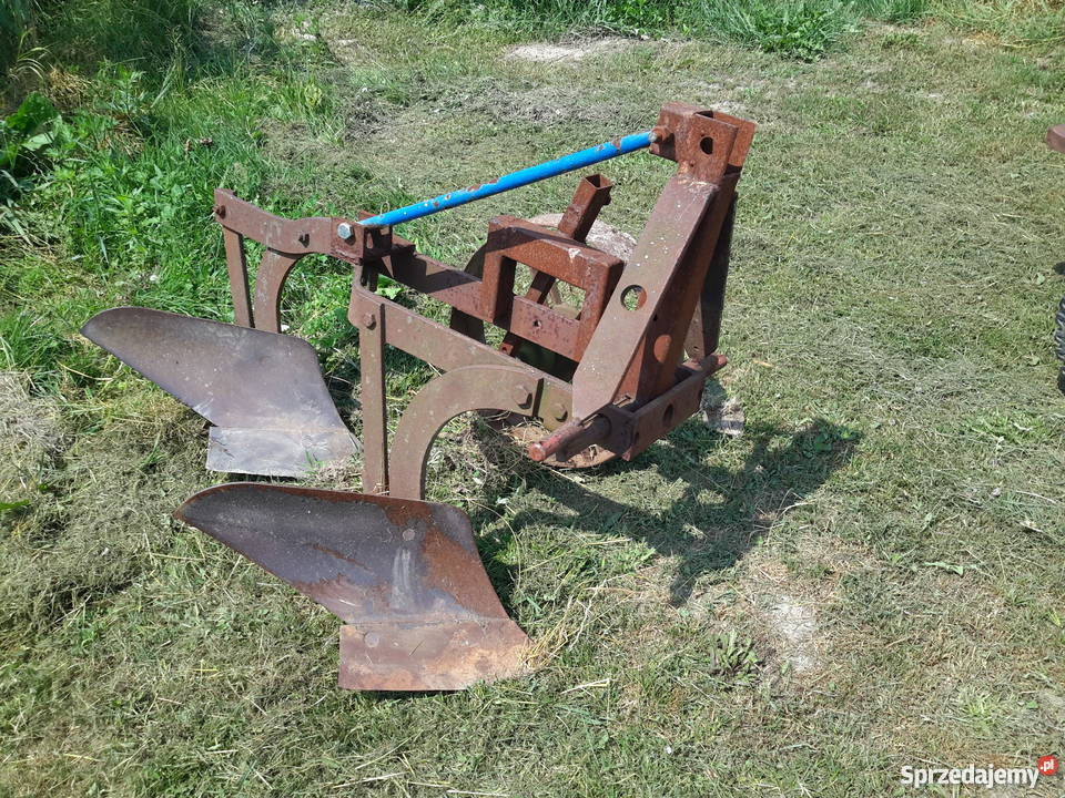 Pługi 1 konne 2 skibowe mikrociągnik nieuszkodzony Parczew sprzedam