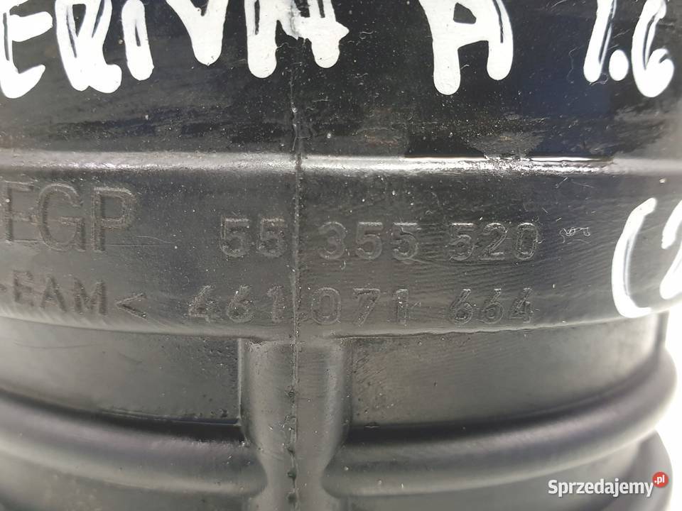 Opel Meriva A 16 T turbo DOLOT rura PRZEWÓD WĄŻ Rudka