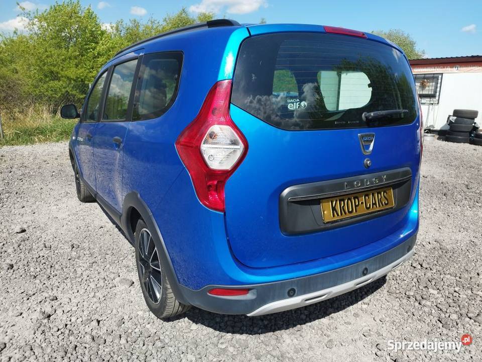 Dacia Lodgy Stepway 12 tce klima navi pdc stan czujnik zmierzchu Częstochowa sprzedam