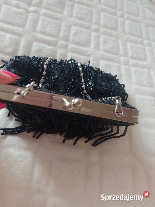 HandmadeBogato zdobiona torebka listonoszka Kraków