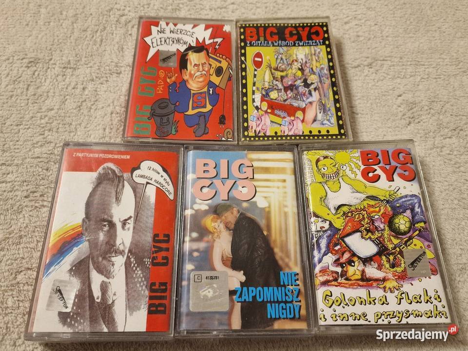 Big Cyc zestaw kaset małopolskie Kraków