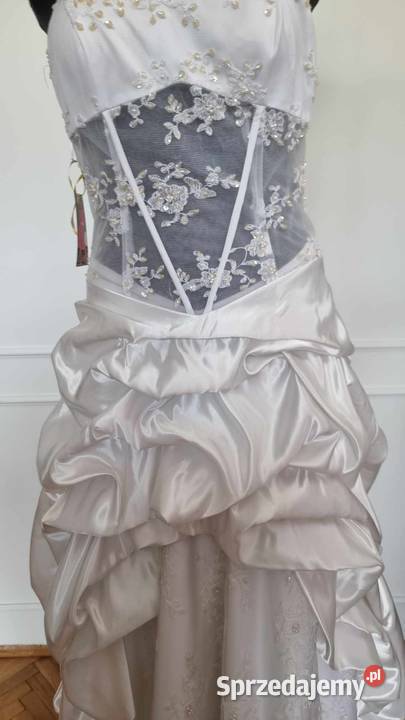 Sprzedam Tanio suknie ślubną 3638 podlaskie Białystok