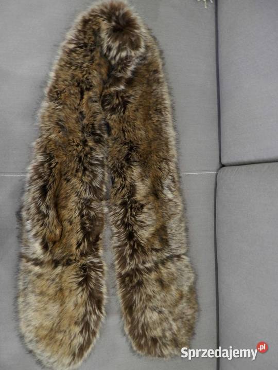 Etola Kołnierz Futrzany Sztuczne Futerko Beżowy Łomża