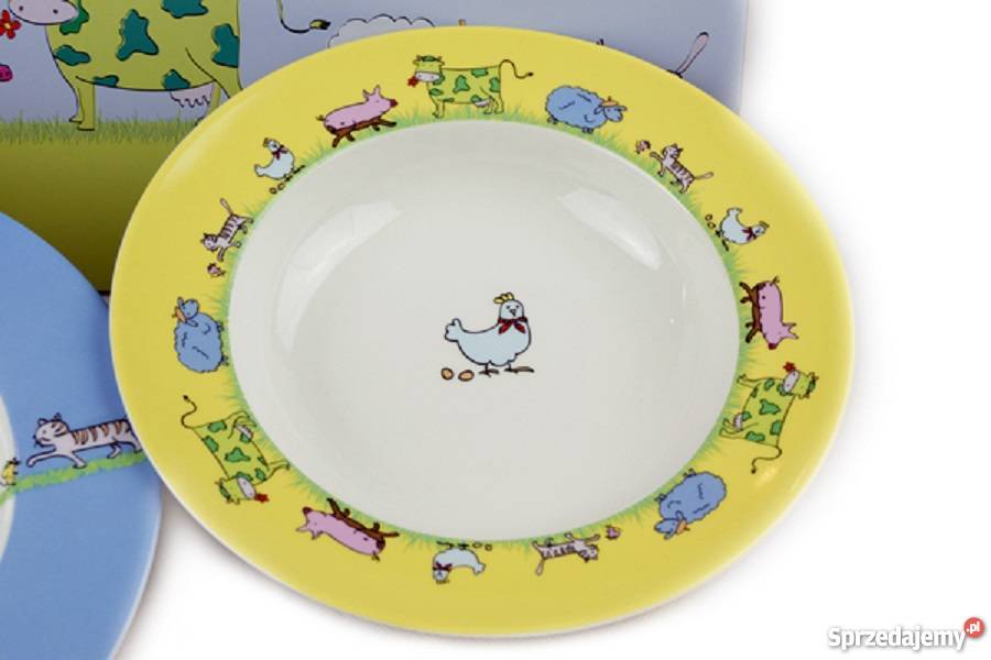 VilleroyBoch Farm Animals śliczna porcelana Dąbrowa Górnicza