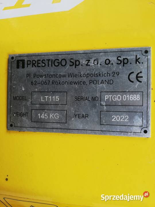 Kosiarka bijakowa PRESTIGO LT 115