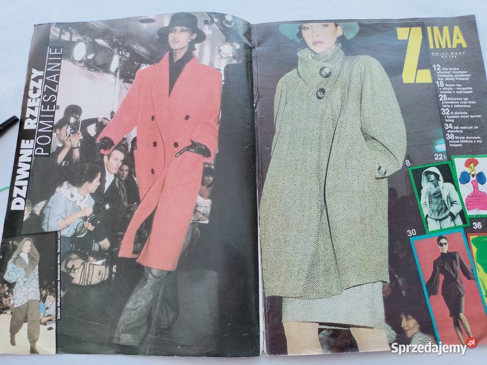 Świat mody zima 19881989 158 miękka pomorskie Gdynia