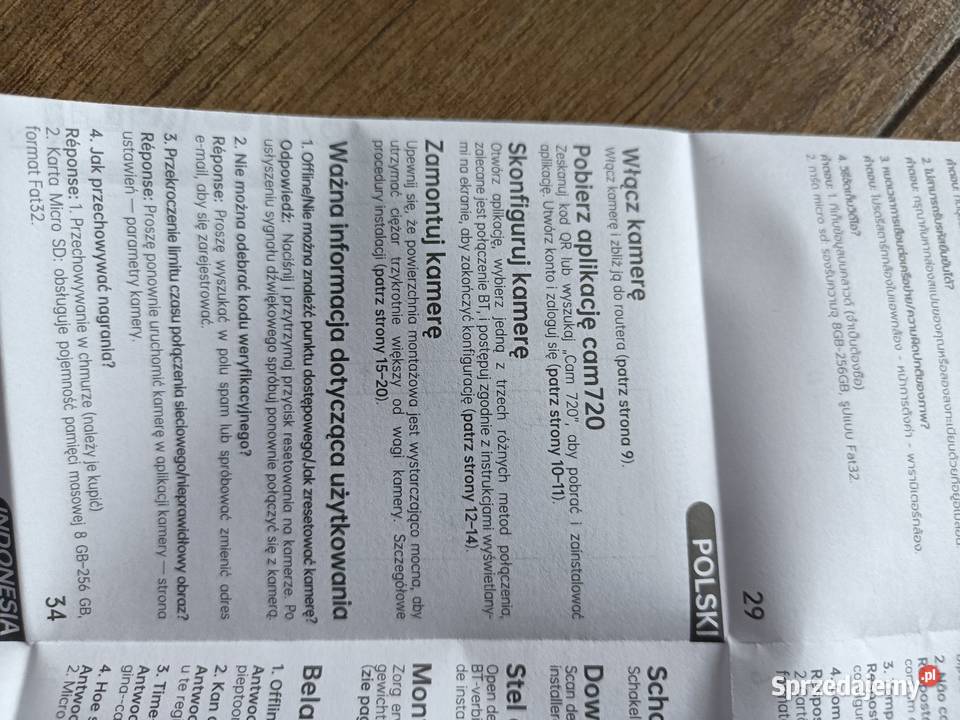 Kamera wifi darmowa aplikacja Wojciechów