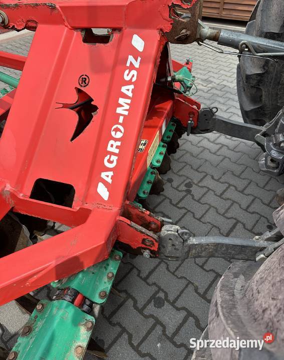 Agregat talerzowy AGROMASZ z hydropakiem 3m Pleszew
