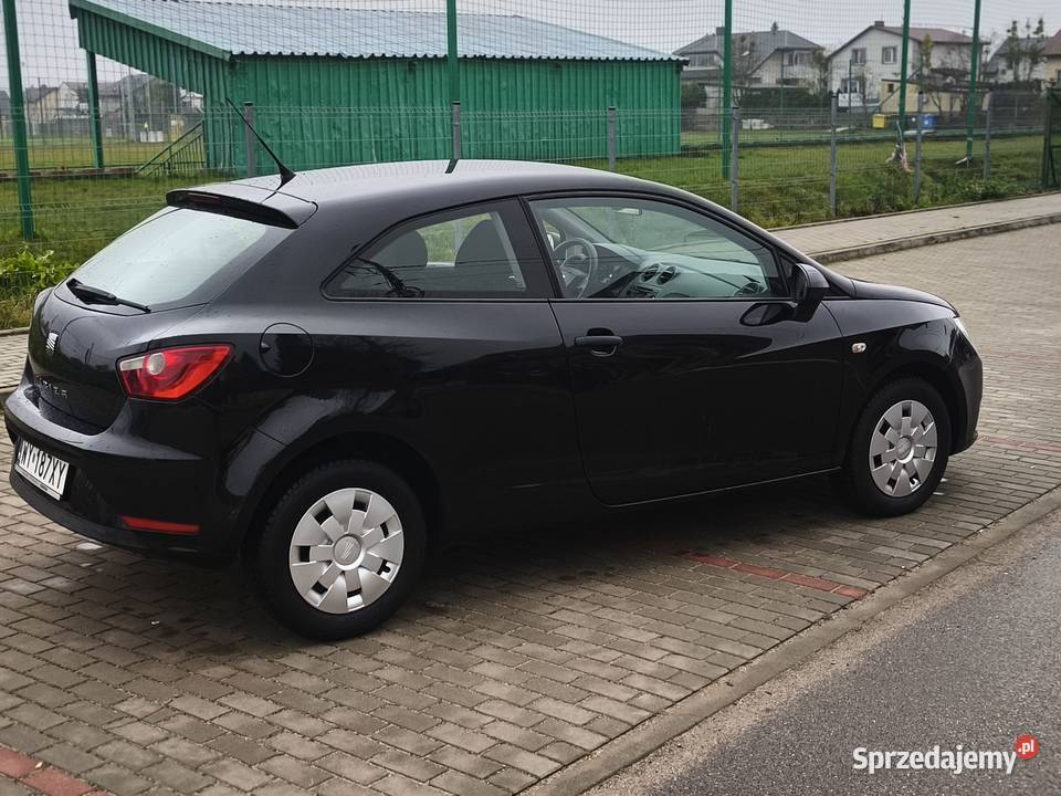 Seat Ibiza2014 12 mpi czarny Ibiza mazowieckie Nasielsk