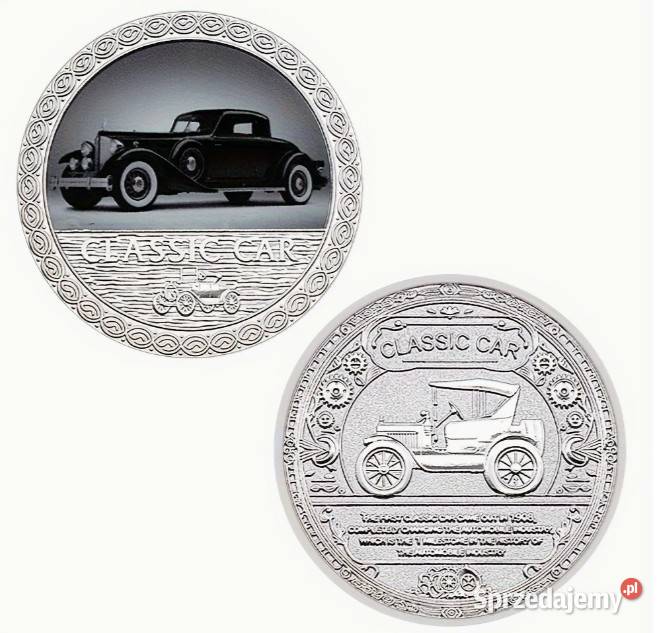 Zestaw kolekcjonerskich medali monet z Warszawa