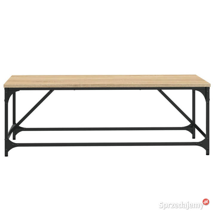 Stolik kawowy dąb sonoma 100x50x35 materiał Warszawa