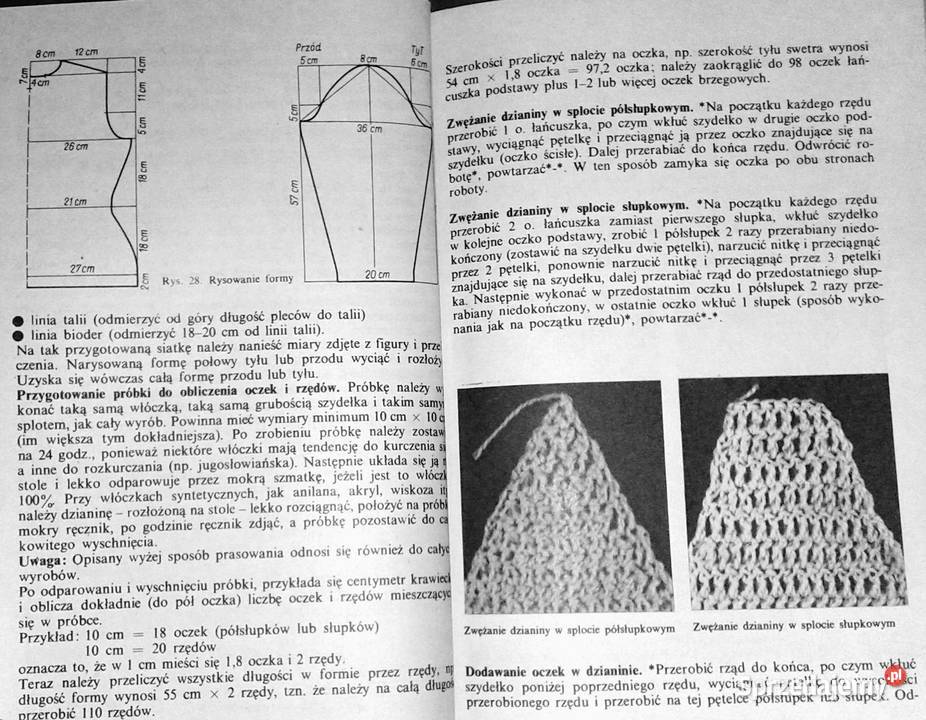 Album splotów szydełkowych Irena Kotecka Chełm