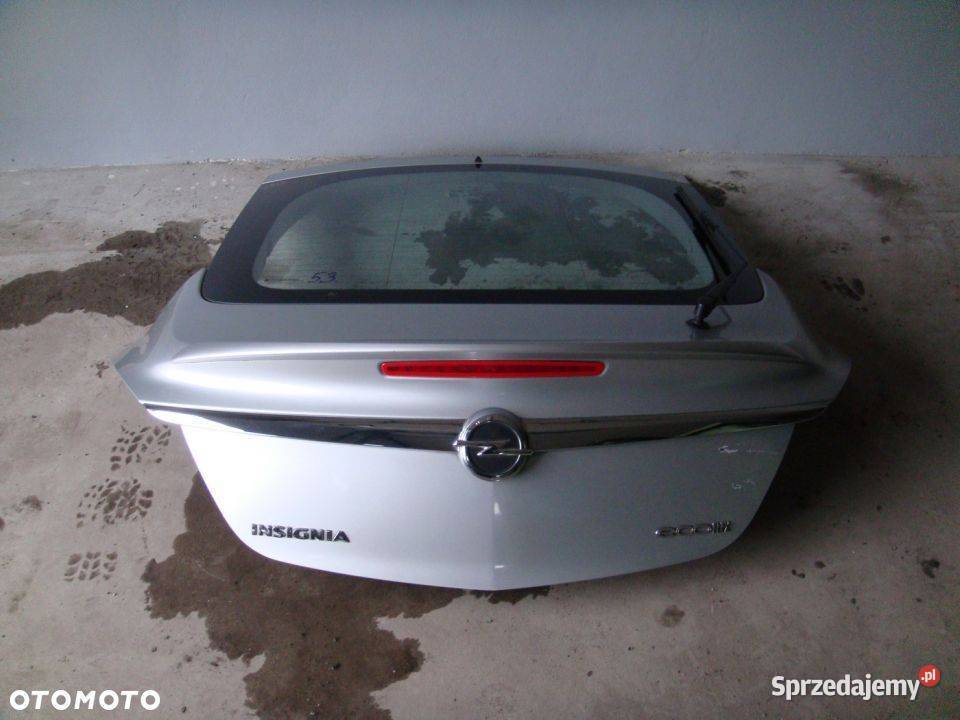 KLAPA BAGAŻNIKA OPEL INSIGNIA HB 2011 Włoszczowa